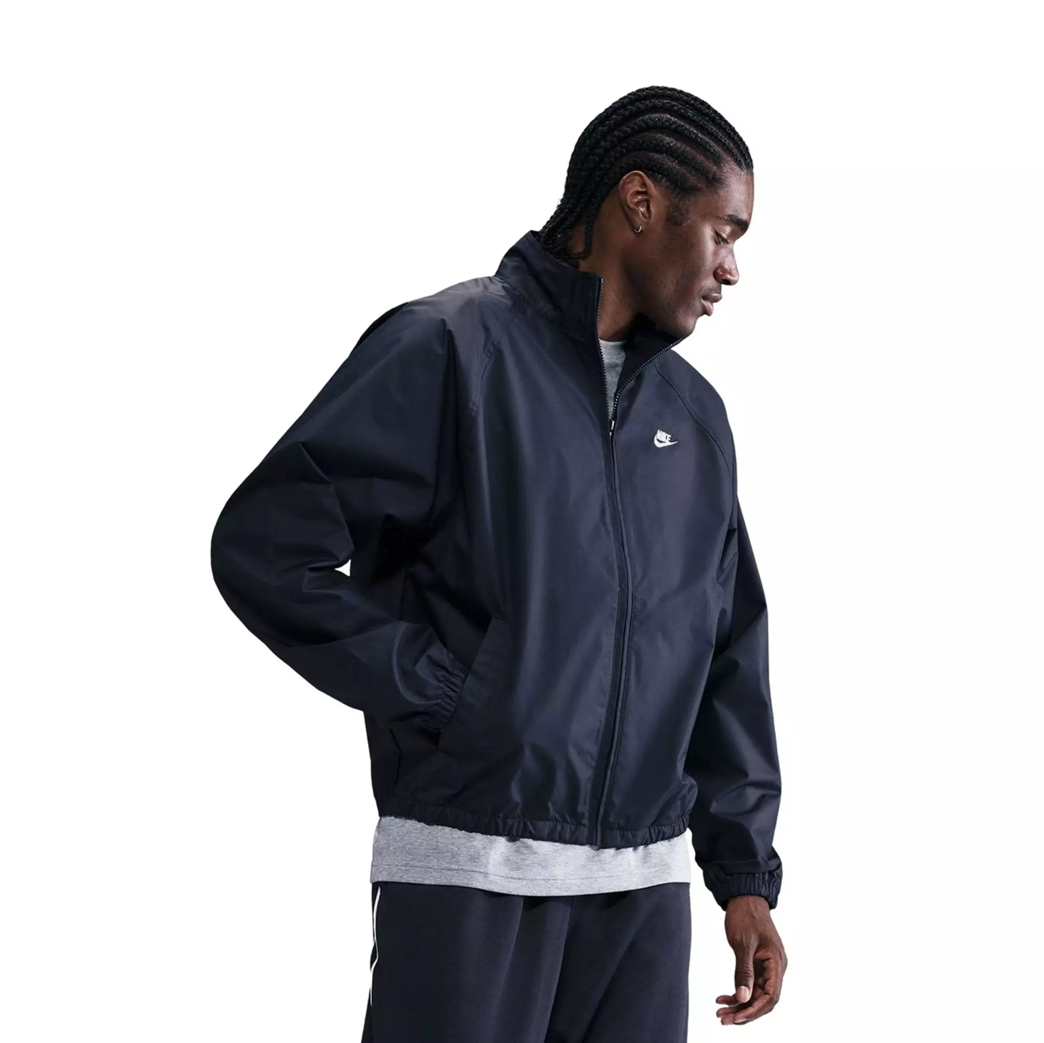 Nike Sportswear Club Roscoe Full-Zip Jacket Navy | Hibbett
